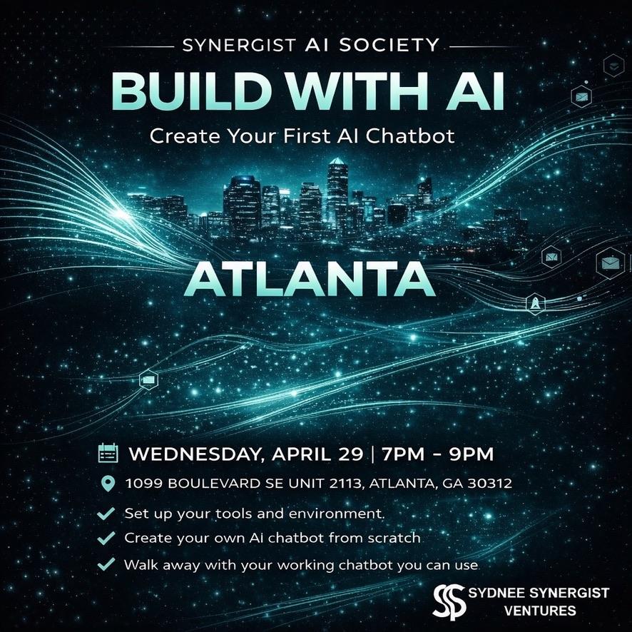 Build With AI: Create Your First AI Chatbot ATL