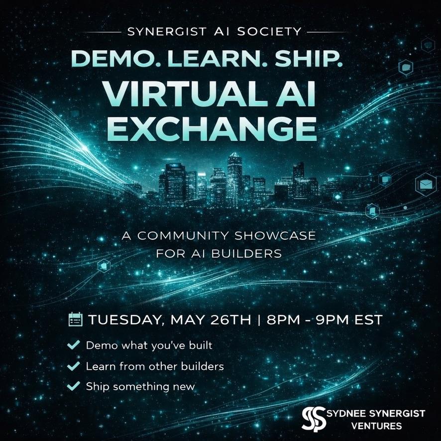 Demo. Learn. Ship - Virtual AI Exchange