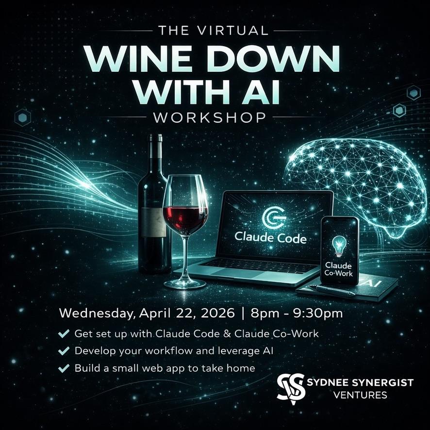 The Virtual Wine Down With AI Workshop